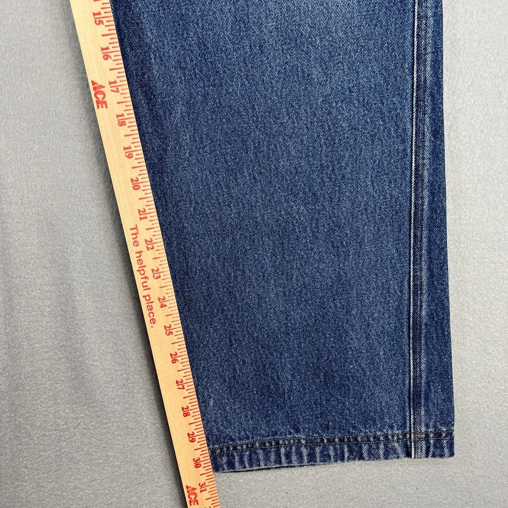 Duluth Trading Co Jeans Mens 41x30.5 Medium Wash‎ Blue Denim Work Casual Cotton